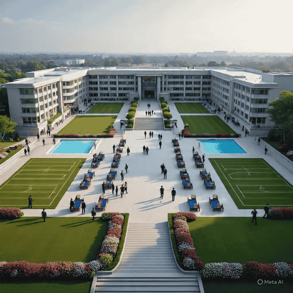 business on campus
